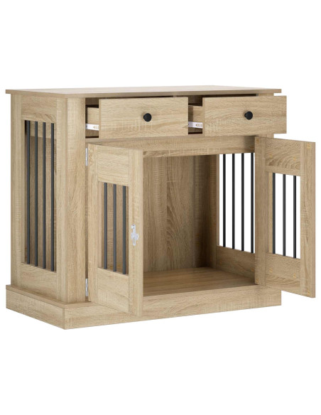 Mobile da cassa per cani Rovere Sonoma 90 x 47,5 x 80 cm