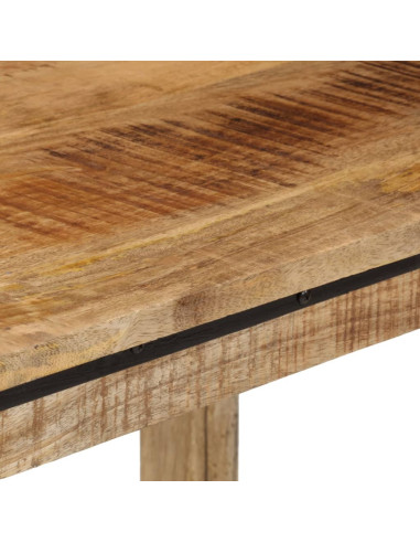 Tavolo da Pranzo 110x55x75 cm in Legno Massello di Mango