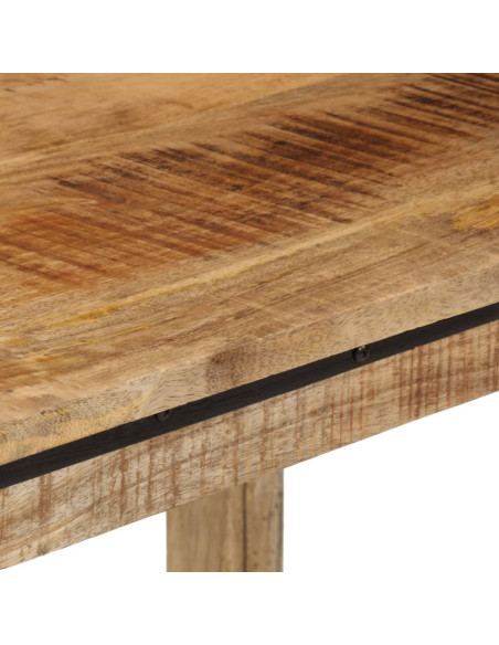 Tavolo da Pranzo 110x55x75 cm in Legno Massello di Mango