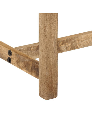 Tavolo da Pranzo 110x55x75 cm in Legno Massello di Mango