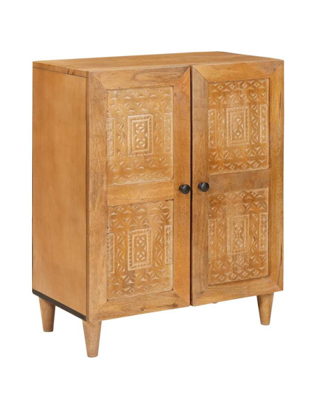 Credenza Marrone chiaro 60 x 33 x 75 cm legno massello di mango