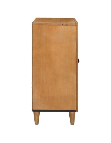 Credenza Marrone chiaro 60 x 33 x 75 cm legno massello di mango