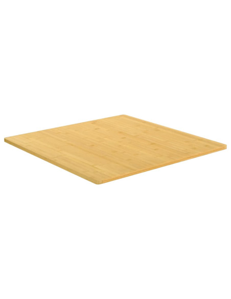 Piano del Tavolo 90x90x1,5 cm in Bambù