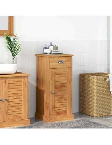 Mobile da Bagno VIGO Marrone e Marrone Miele 37,5 x 34 x 80 cm