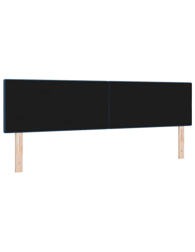 Testiera regolabile in altezza con testiera Blu 180 cm Tessuto
