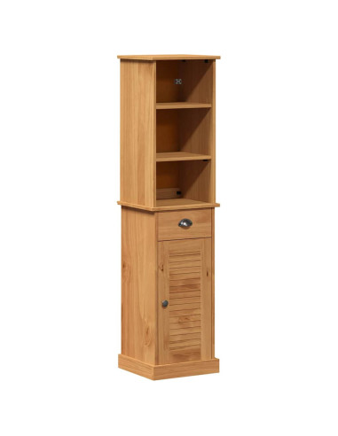 Set di mobili per il bagno VIGO 2 pz Marrone e Marrone Miele