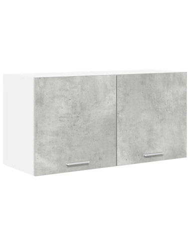 Armadio pensile Grigio cemento 80 x 31 x 40 cm