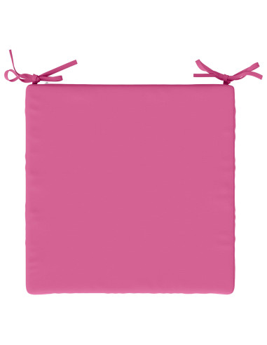 Cuscini per Sedia in 4 Pezzi SOEST 4 pz 100% Poliestere Rosa