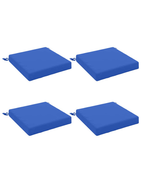 Cuscini per Sedia in 4 Pezzi SOEST 4 pz 100% Poliestere