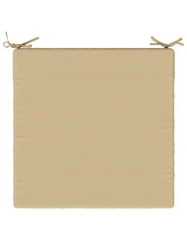 Cuscino per Sedia in Unico Pezzo SOEST 100% Poliestere Beige