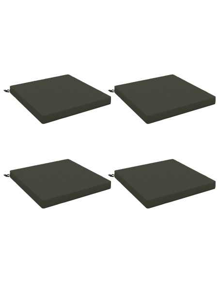 Cuscini per Sedia in 4 Pezzi SOEST 4 pz 100% Poliestere