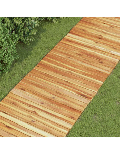 Sentiero del Giardino 3 pz Naturale 200 x 50 cm
