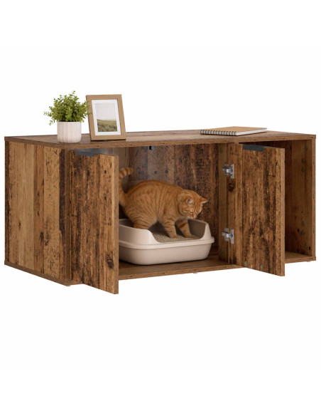 Mobile per gatti Legno antico 100 x 49 x 45 cm