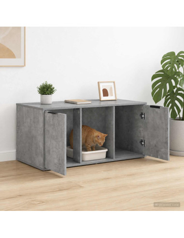 Mobile per gatti Grigio Cemento 100 x 49 x 45 cm