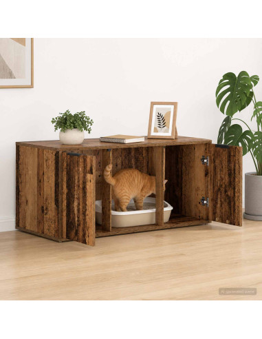 Mobile per gatti Legno antico 100 x 49 x 45 cm