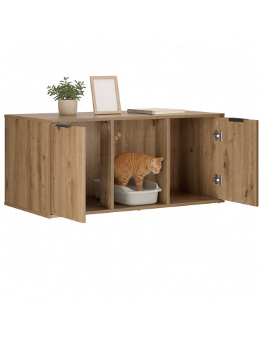 Mobile per gatti Rovere Artigianale 100 x 49 x 45 cm