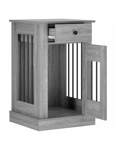 Mobile da cassa per cani Sonoma grigio 50 x 47,5 x 80 cm