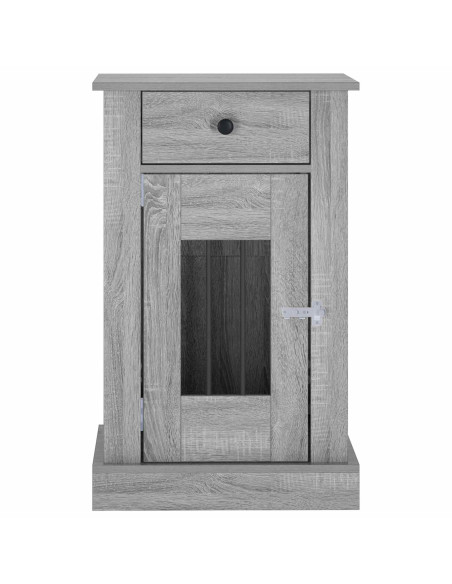 Mobile da cassa per cani Sonoma grigio 50 x 47,5 x 80 cm