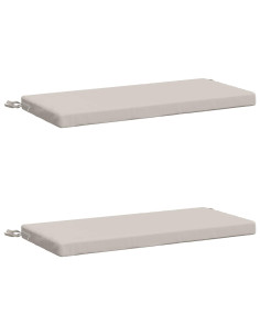 Cuscini per Panchina a 2 Pezzi SOEST 2 pz 100% Poliestere 2