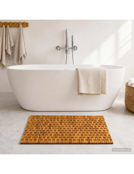 Tappetini da bagno Naturale 65 x 100 cm