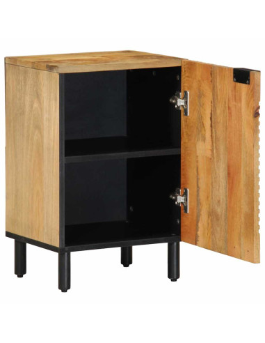 Mobiletto da Bagno Marrone 38x33,5x58 cm Legno di Mango