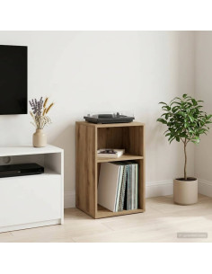 Mobile porta vinili Rovere Artigianale 38 x 33 x 61 cm