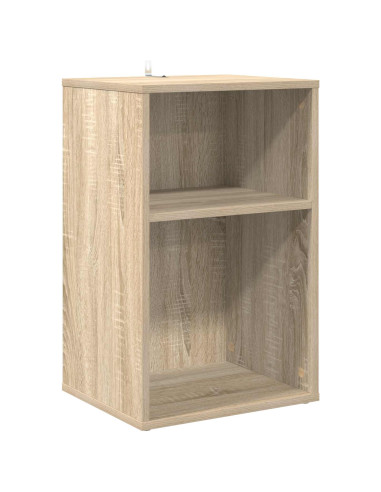 Mobile porta vinili Rovere Sonoma 38 x 33 x 61 cm