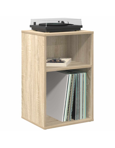 Mobile porta vinili Rovere Sonoma 38 x 33 x 61 cm