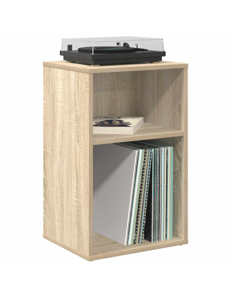 Mobile porta vinili Rovere Sonoma 38 x 33 x 61 cm