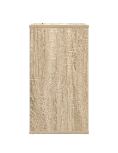 Mobile porta vinili Rovere Sonoma 38 x 33 x 61 cm