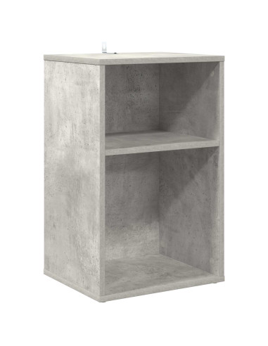 Mobile porta vinili Grigio Cemento 38 x 33 x 61 cm