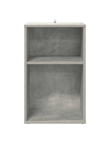 Mobile porta vinili Grigio Cemento 38 x 33 x 61 cm