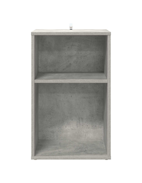Mobile porta vinili Grigio Cemento 38 x 33 x 61 cm