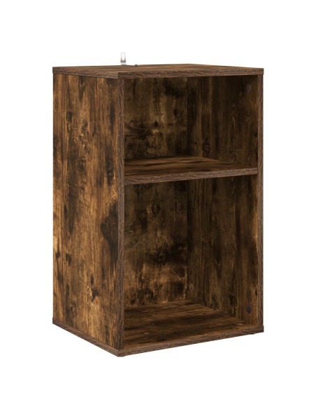 Mobile porta vinili Rovere Fumo 38 x 33 x 61 cm