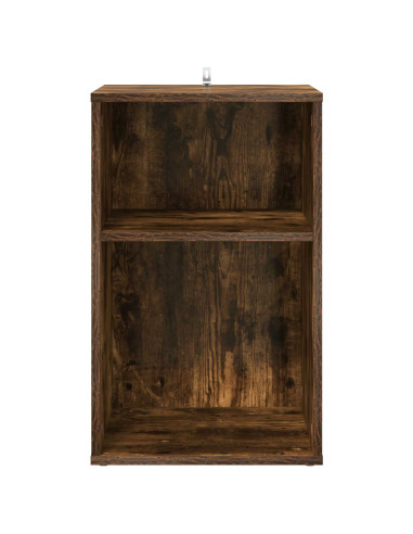 Mobile porta vinili Rovere Fumo 38 x 33 x 61 cm