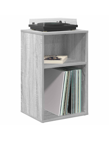 Mobile porta vinili Sonoma grigio 38 x 33 x 61 cm