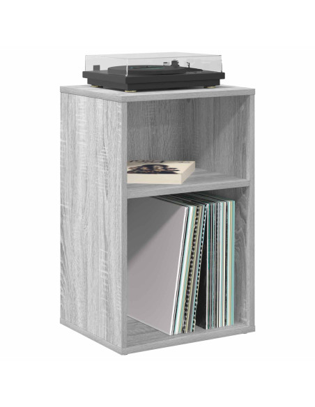 Mobile porta vinili Sonoma grigio 38 x 33 x 61 cm