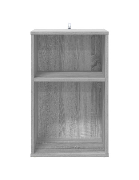 Mobile porta vinili Sonoma grigio 38 x 33 x 61 cm
