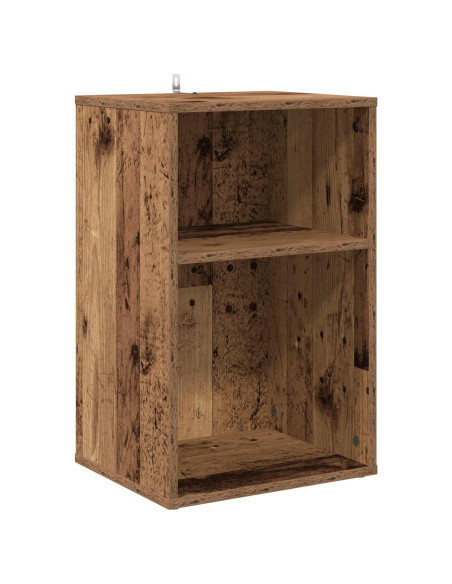 Mobile porta vinili Legno antico 38 x 33 x 61 cm
