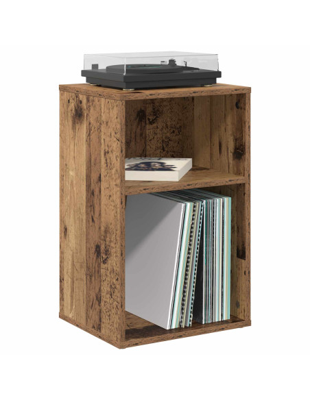 Mobile porta vinili Legno antico 38 x 33 x 61 cm