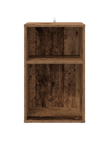 Mobile porta vinili Legno antico 38 x 33 x 61 cm