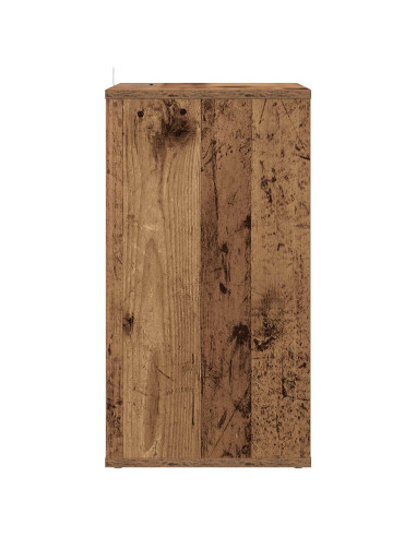 Mobile porta vinili Legno antico 38 x 33 x 61 cm