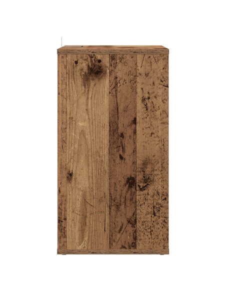 Mobile porta vinili Legno antico 38 x 33 x 61 cm