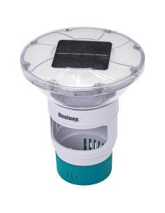 Bestway Luce solare galleggiante Bianco Ø 7,6 cm PC e ABS 2
