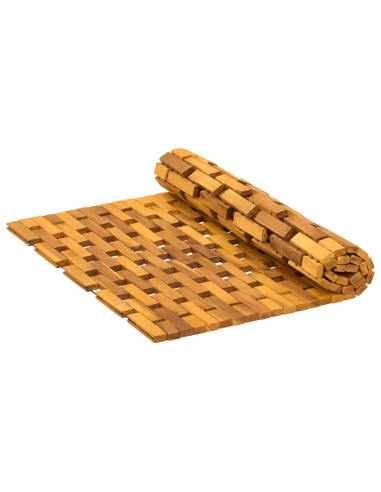 Tappetini da bagno Naturale 55 x 80 cm Legno di Acacia Massello