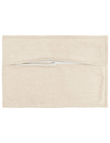 Federa 2 pz HOUTEN Crema 50 x 75 cm Tessuto Chenille