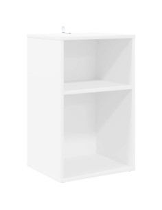 Mobile porta vinili Bianco 38 x 33 x 61 cm Legno ingegnerizzato 2