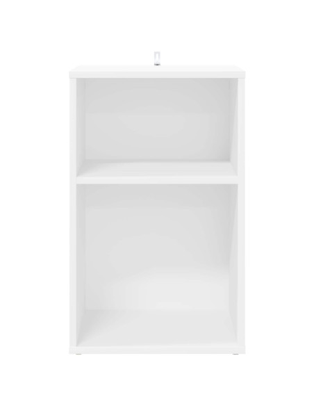 Mobile porta vinili Bianco 38 x 33 x 61 cm Legno ingegnerizzato