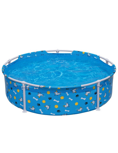 Bestway Piscina per giochi per animali domestici sopraelevata Rotondo