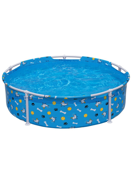 Bestway Piscina per giochi per animali domestici sopraelevata Rotondo